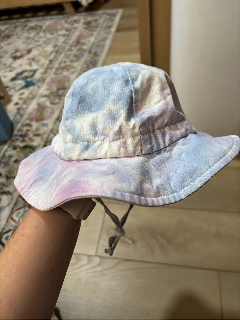 Jan & Jul Gro-With-Me Cotton Bucket Hat Tie-Dye Small